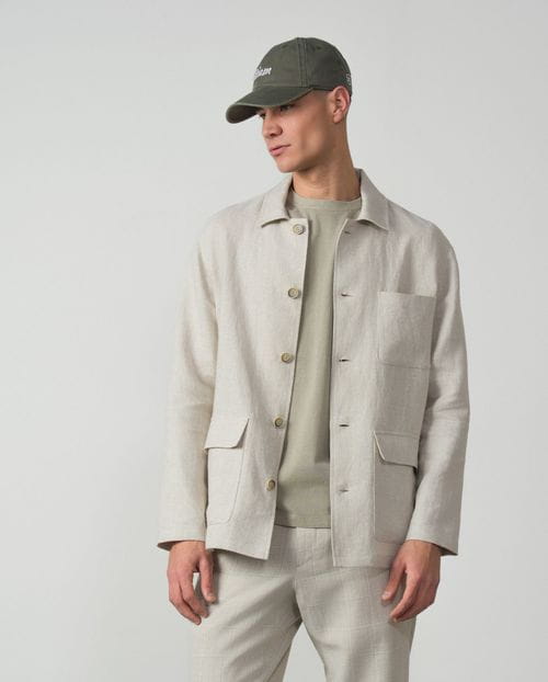 Sobrecamisa ETIEM en lino Arena