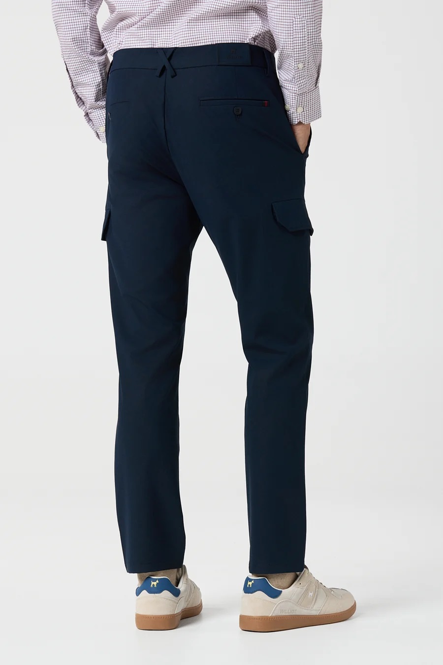 Pantalón Cargo de Tejido Técnico azul marino - Imagen 2
