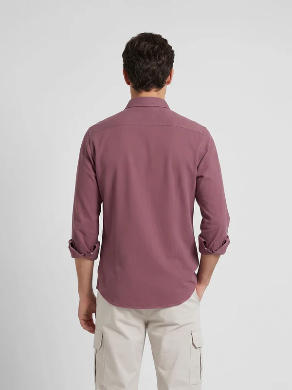 CAMISA SPORT ESTRUCTURA BURDEOS - Imagen 4