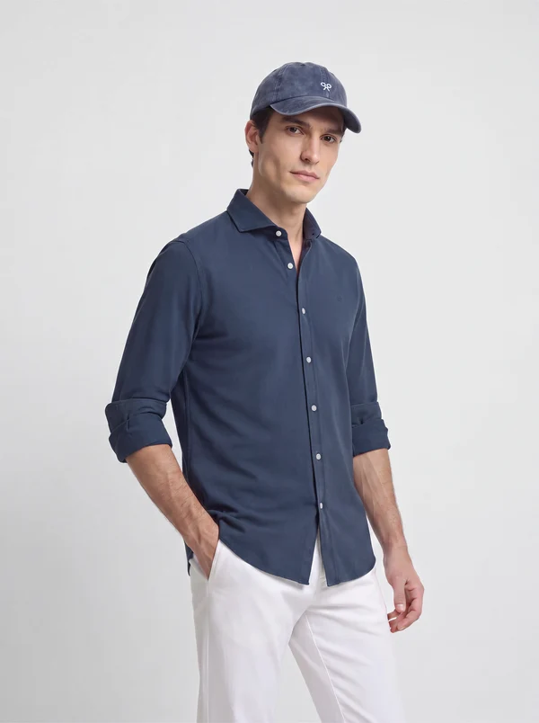 CAMISA SPORT ESTRUCTURA NAVY