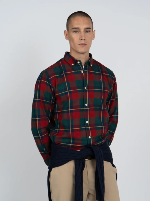 CAMISA CUADROS WINTER VINTAGE RED