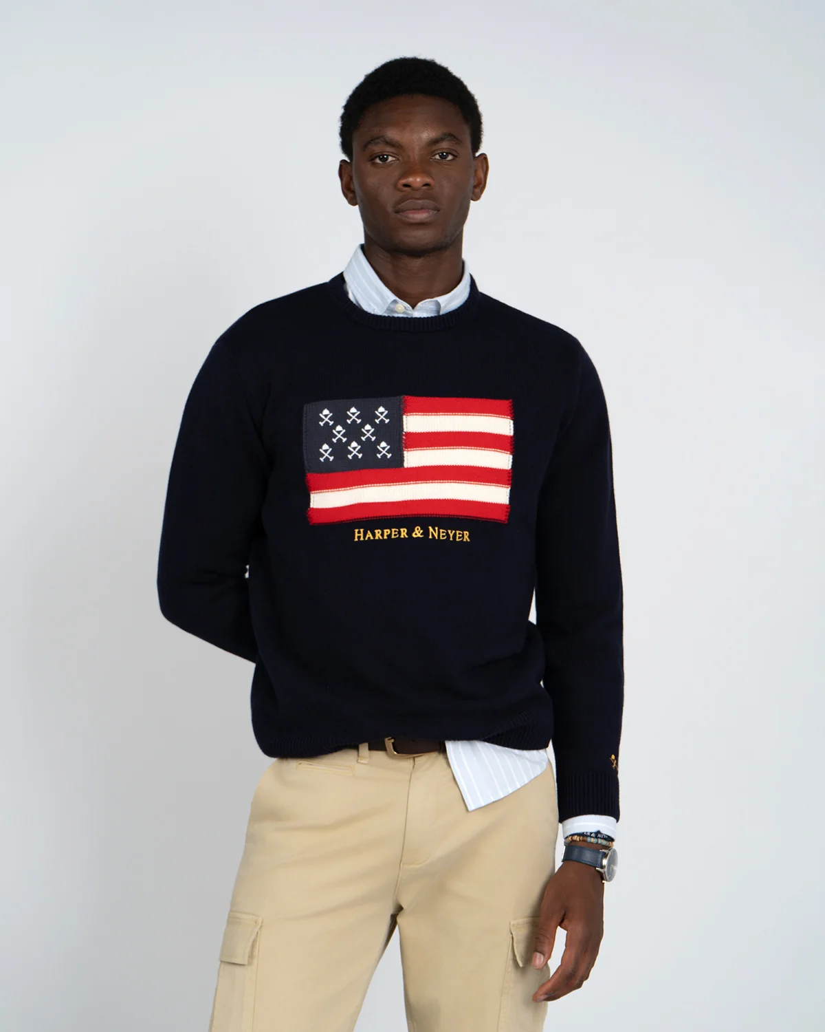 JERSEY USA NAVY BLUE