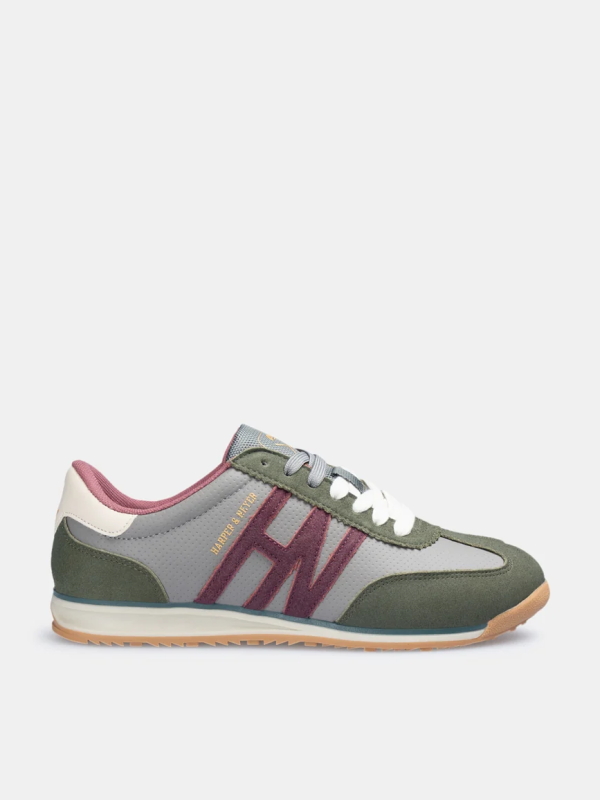 SNEAKER BRIGHTON SUEDE CROCKET GREEN