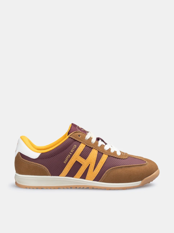SNEAKER BRIGHTON SUEDE VINTAGE RUBBER