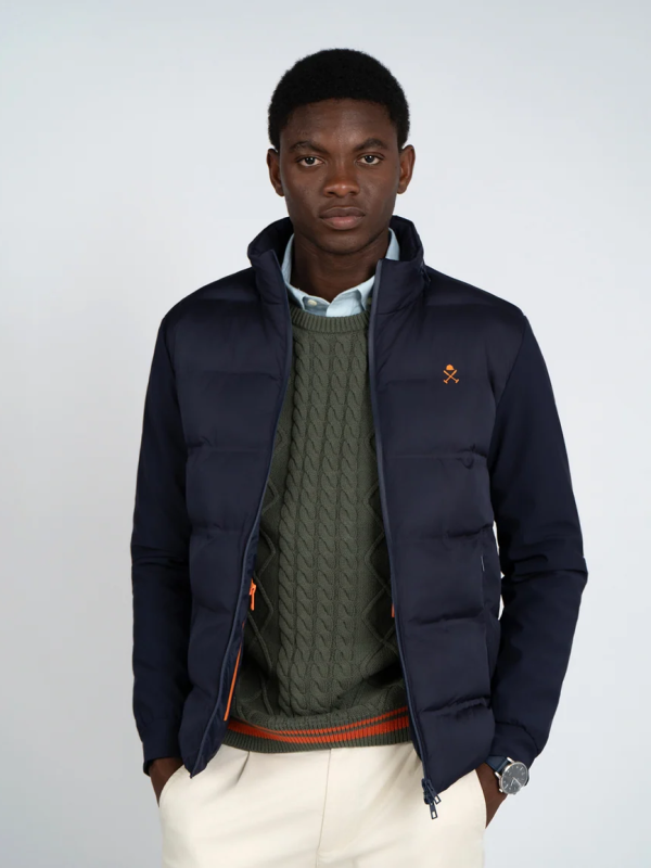 CHAQUETA RACING DARK BLUE